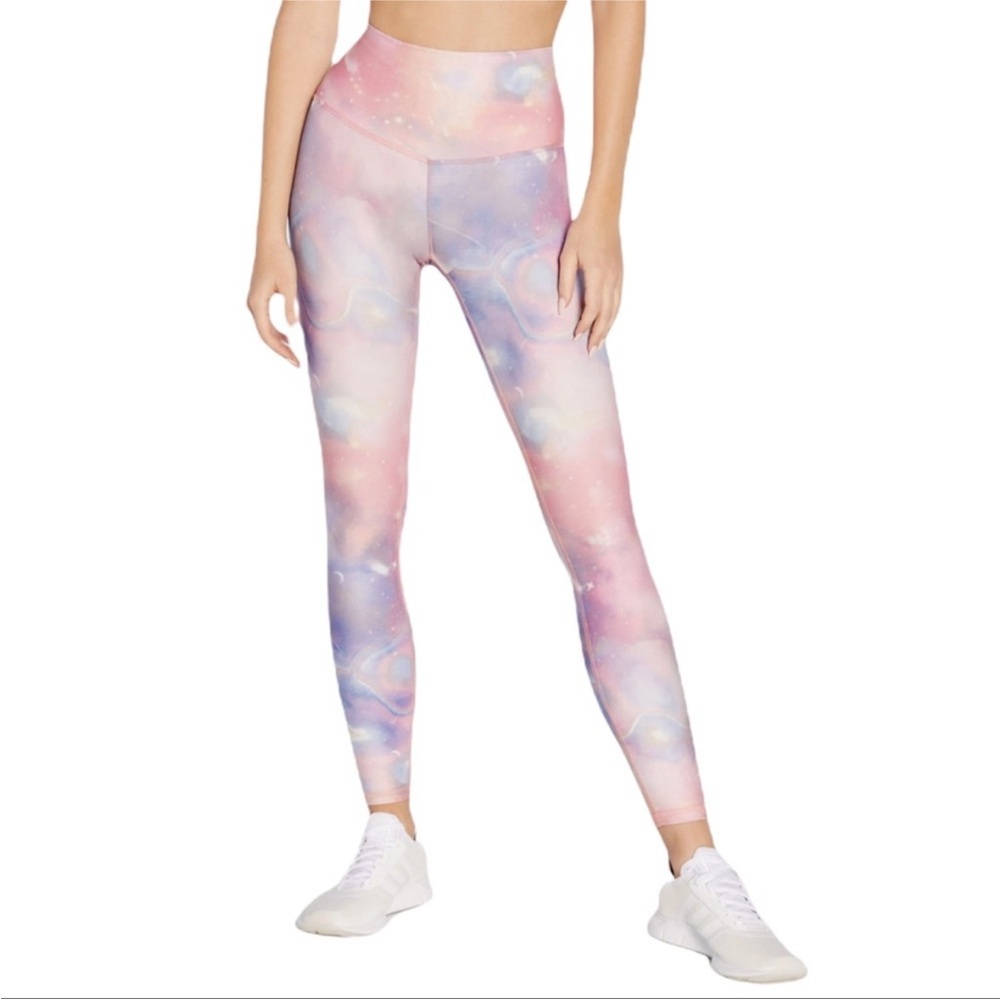 NWOT Wildfox High Waisted Cosmic Cloudy Wash 7/8 Leggings